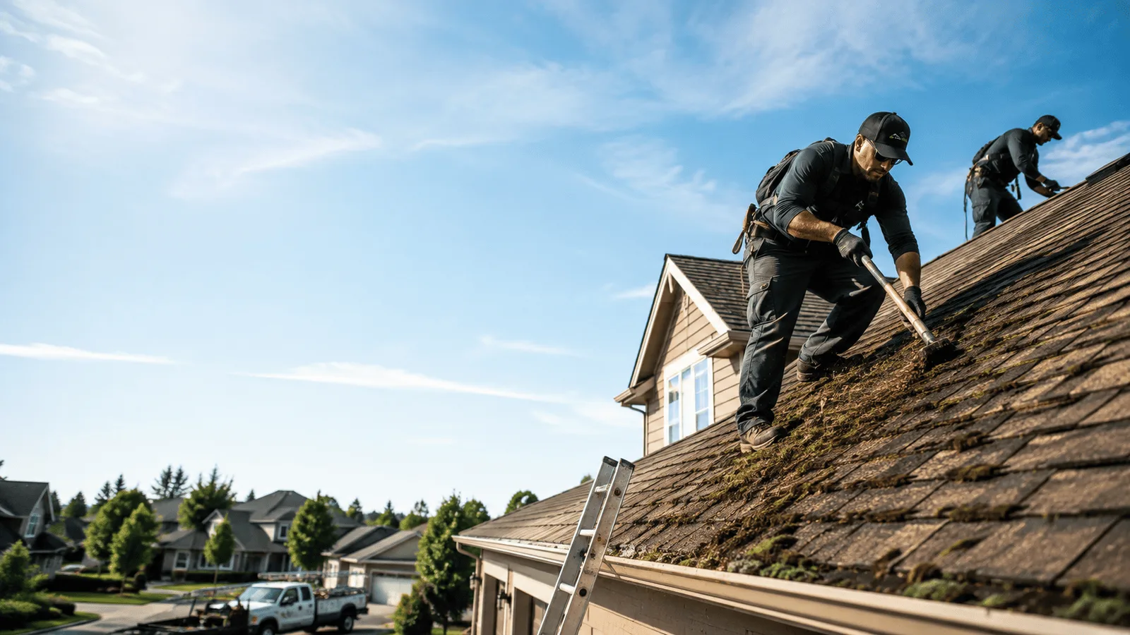 Roof Moss Removal in Payson, IL near me